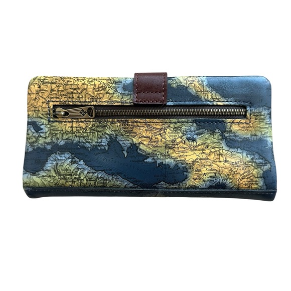 Patricia Nash Leather Annesley Wristlet Wallet - Picture 3 of 9